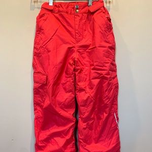Columbia youth size M pink magenta ski pants